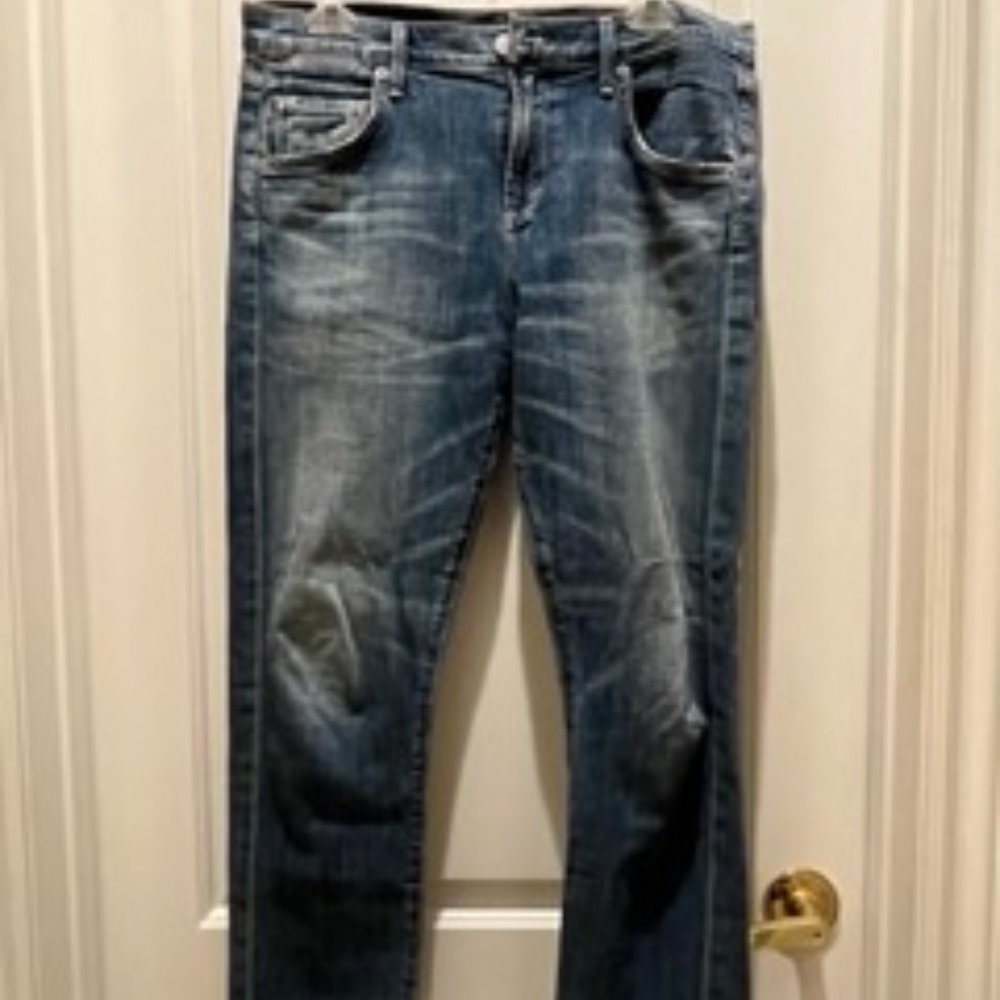 A GOLD E Boyfriend Jeans, Medium Wash, Size 27